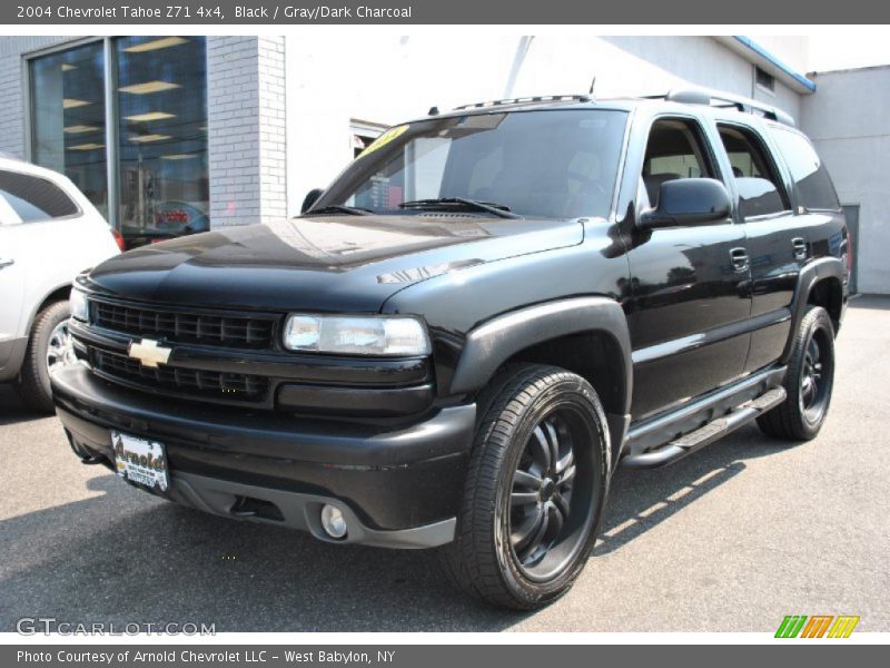 Black / Gray/Dark Charcoal 2004 Chevrolet Tahoe Z71 4x4