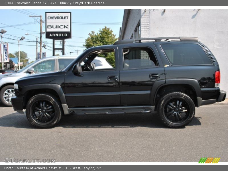 Black / Gray/Dark Charcoal 2004 Chevrolet Tahoe Z71 4x4