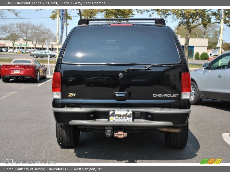 Black / Gray/Dark Charcoal 2004 Chevrolet Tahoe Z71 4x4