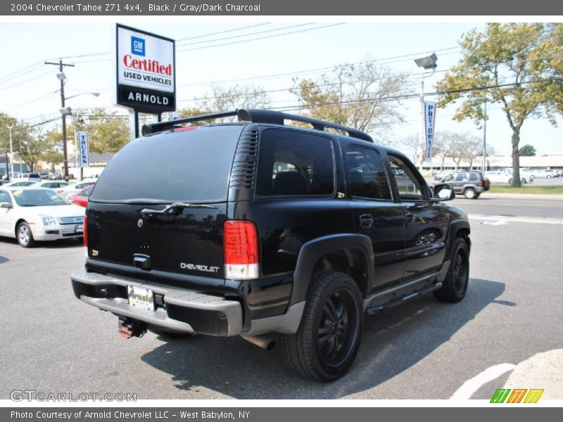 Black / Gray/Dark Charcoal 2004 Chevrolet Tahoe Z71 4x4