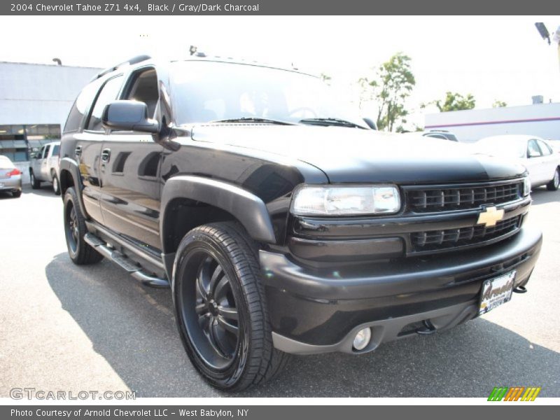 Black / Gray/Dark Charcoal 2004 Chevrolet Tahoe Z71 4x4