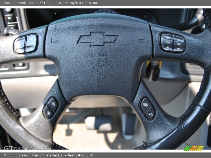 Black / Gray/Dark Charcoal 2004 Chevrolet Tahoe Z71 4x4