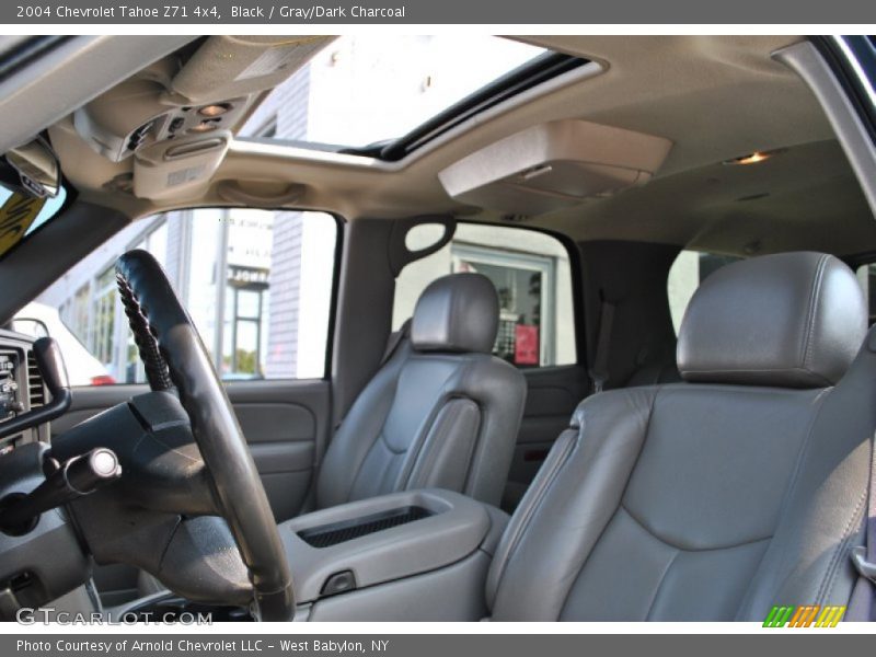 Black / Gray/Dark Charcoal 2004 Chevrolet Tahoe Z71 4x4