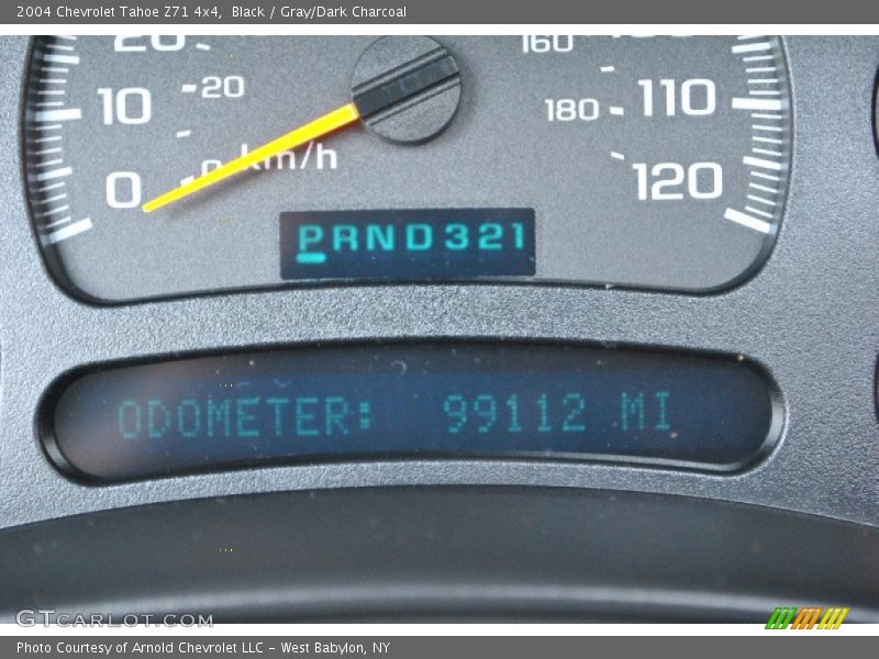 Black / Gray/Dark Charcoal 2004 Chevrolet Tahoe Z71 4x4
