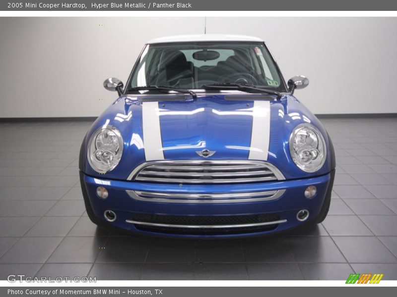 Hyper Blue Metallic / Panther Black 2005 Mini Cooper Hardtop