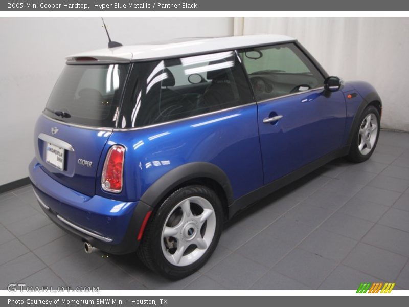 Hyper Blue Metallic / Panther Black 2005 Mini Cooper Hardtop