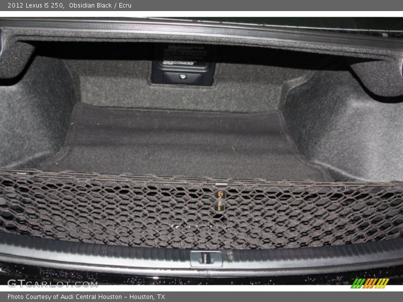 Obsidian Black / Ecru 2012 Lexus IS 250
