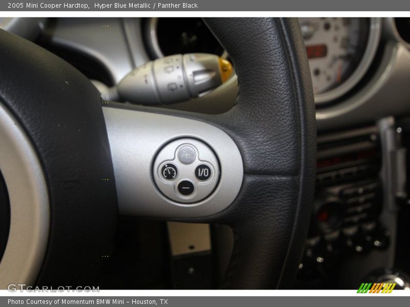 Hyper Blue Metallic / Panther Black 2005 Mini Cooper Hardtop
