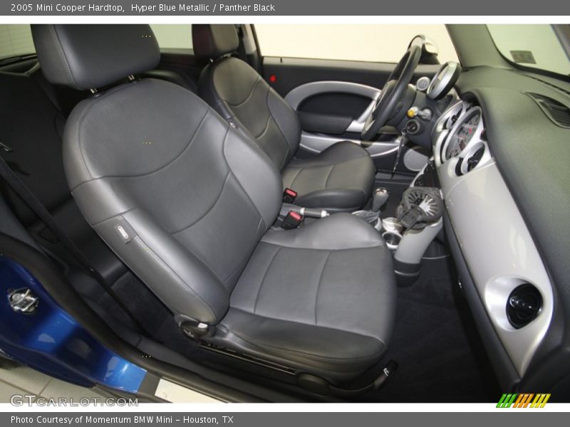 Hyper Blue Metallic / Panther Black 2005 Mini Cooper Hardtop