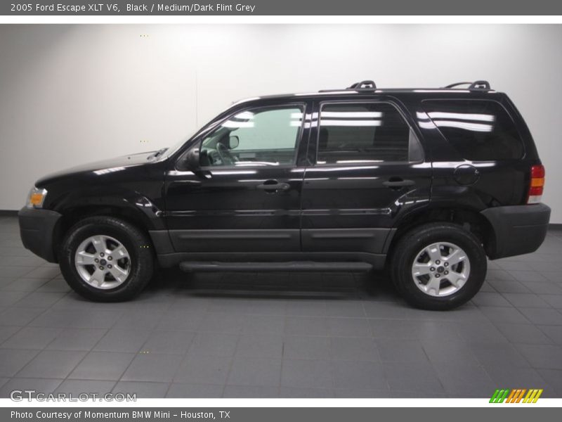 Black / Medium/Dark Flint Grey 2005 Ford Escape XLT V6