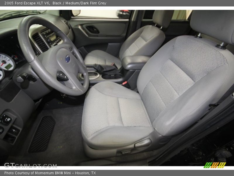 Black / Medium/Dark Flint Grey 2005 Ford Escape XLT V6