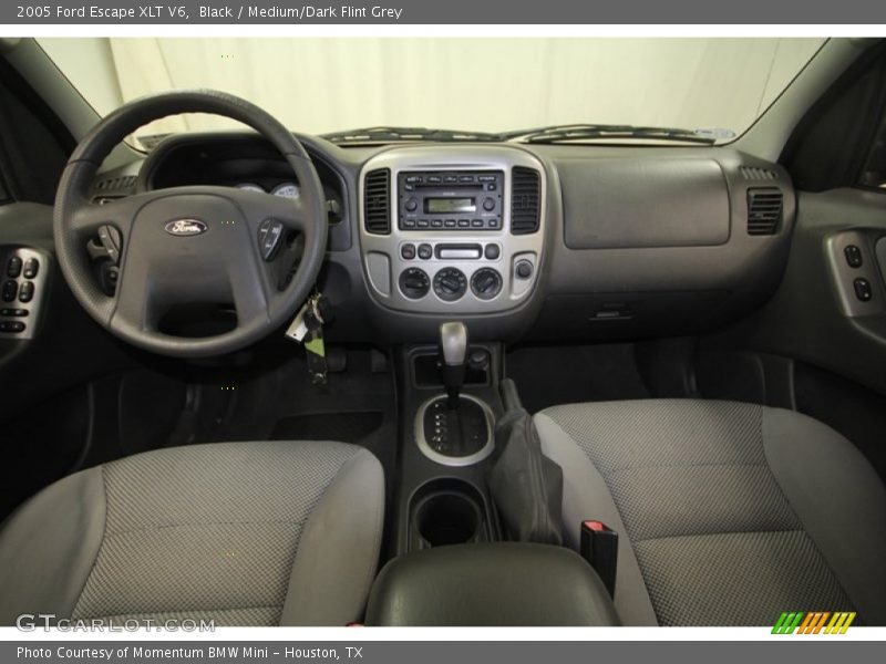Black / Medium/Dark Flint Grey 2005 Ford Escape XLT V6