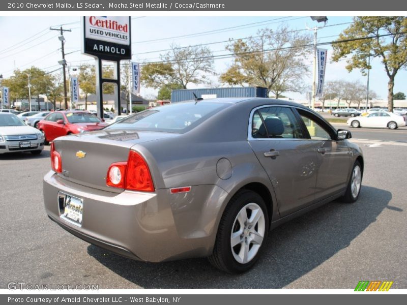 Mocha Steel Metallic / Cocoa/Cashmere 2010 Chevrolet Malibu LS Sedan