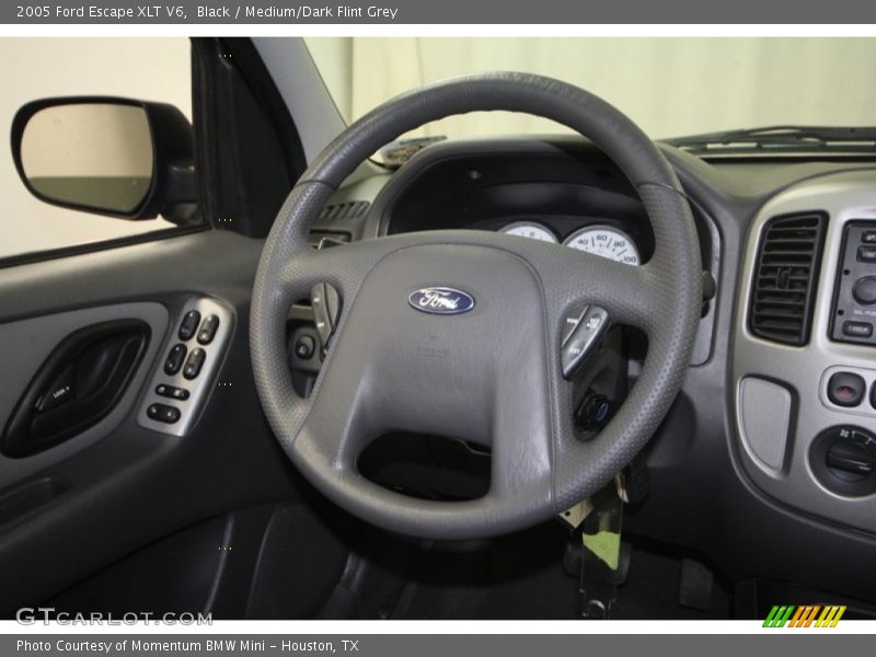 Black / Medium/Dark Flint Grey 2005 Ford Escape XLT V6