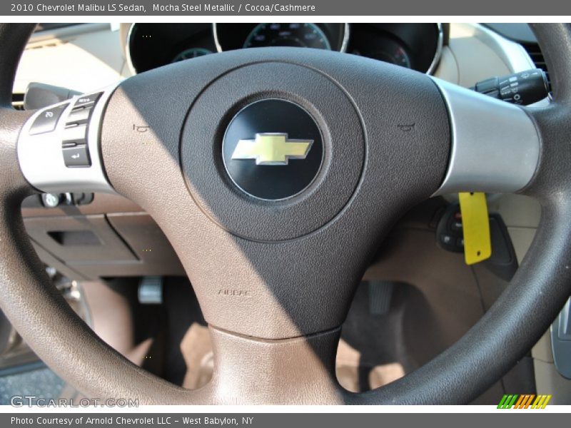 Mocha Steel Metallic / Cocoa/Cashmere 2010 Chevrolet Malibu LS Sedan
