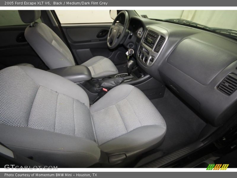 Black / Medium/Dark Flint Grey 2005 Ford Escape XLT V6