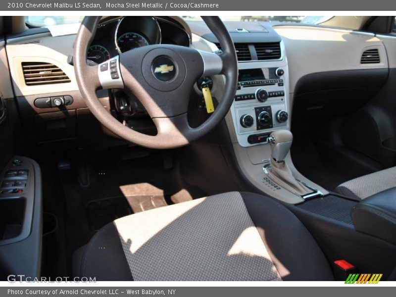Mocha Steel Metallic / Cocoa/Cashmere 2010 Chevrolet Malibu LS Sedan