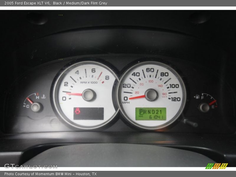 Black / Medium/Dark Flint Grey 2005 Ford Escape XLT V6