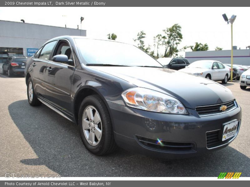 Dark Silver Metallic / Ebony 2009 Chevrolet Impala LT