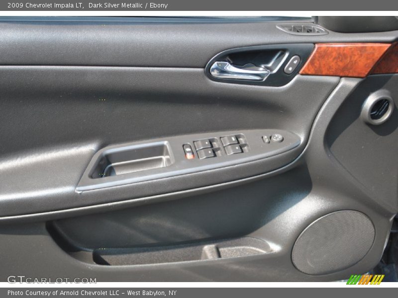 Dark Silver Metallic / Ebony 2009 Chevrolet Impala LT