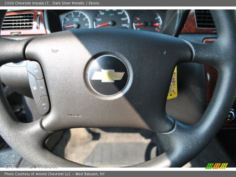 Dark Silver Metallic / Ebony 2009 Chevrolet Impala LT