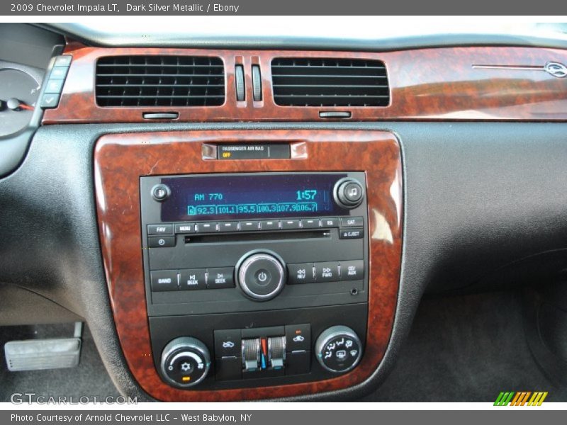 Dark Silver Metallic / Ebony 2009 Chevrolet Impala LT