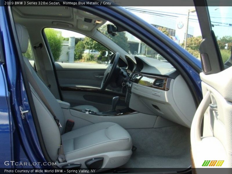 Montego Blue Metallic / Grey 2009 BMW 3 Series 328xi Sedan