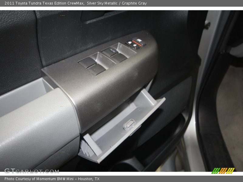 Silver Sky Metallic / Graphite Gray 2011 Toyota Tundra Texas Edition CrewMax