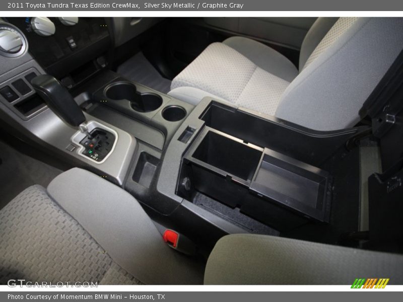 Silver Sky Metallic / Graphite Gray 2011 Toyota Tundra Texas Edition CrewMax