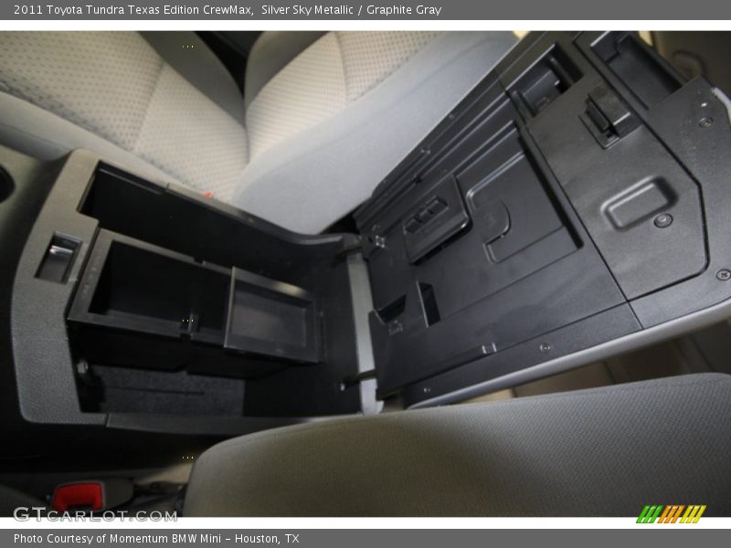Silver Sky Metallic / Graphite Gray 2011 Toyota Tundra Texas Edition CrewMax