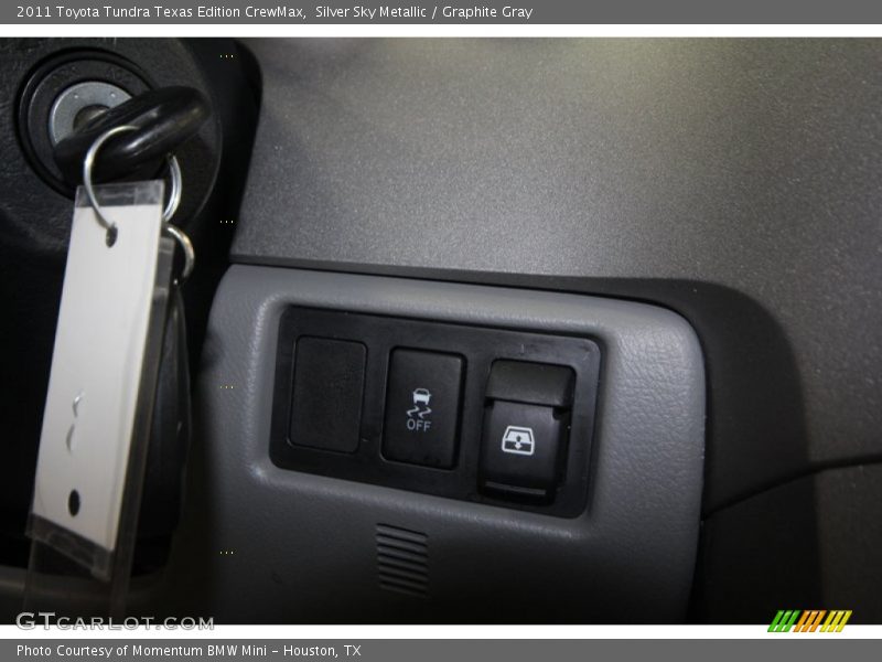 Silver Sky Metallic / Graphite Gray 2011 Toyota Tundra Texas Edition CrewMax