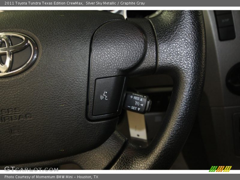 Silver Sky Metallic / Graphite Gray 2011 Toyota Tundra Texas Edition CrewMax