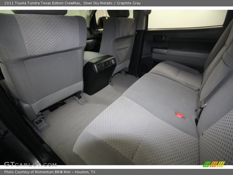 Silver Sky Metallic / Graphite Gray 2011 Toyota Tundra Texas Edition CrewMax