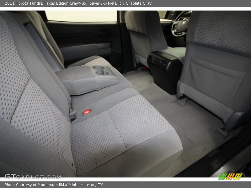 Silver Sky Metallic / Graphite Gray 2011 Toyota Tundra Texas Edition CrewMax