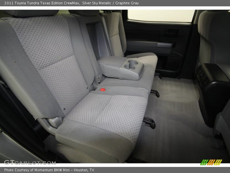 Silver Sky Metallic / Graphite Gray 2011 Toyota Tundra Texas Edition CrewMax