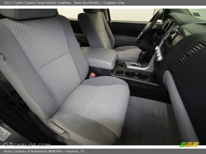 Silver Sky Metallic / Graphite Gray 2011 Toyota Tundra Texas Edition CrewMax