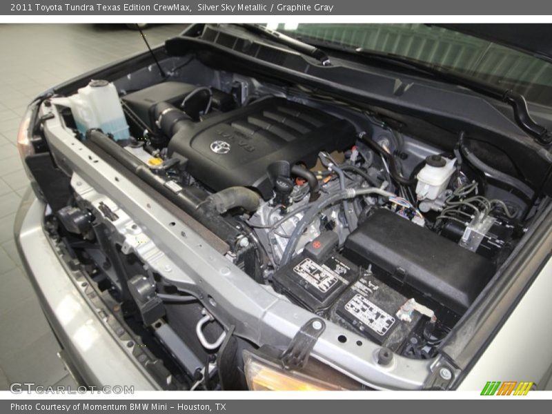  2011 Tundra Texas Edition CrewMax Engine - 5.7 Liter i-Force DOHC 32-Valve Dual VVT-i V8