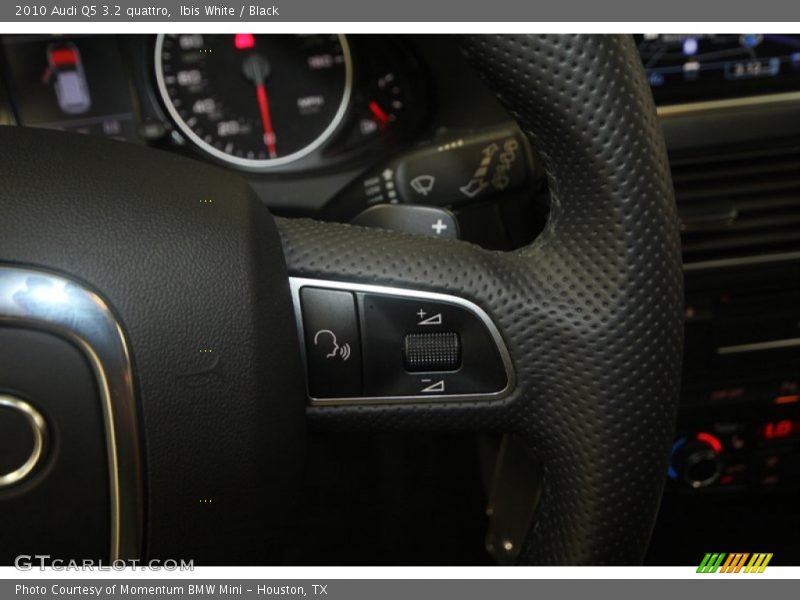 Controls of 2010 Q5 3.2 quattro
