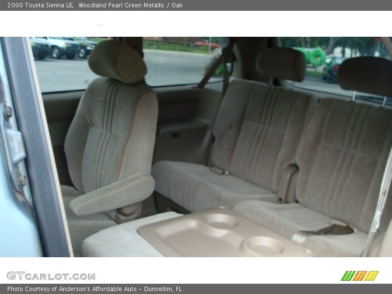 Woodland Pearl Green Metallic / Oak 2000 Toyota Sienna LE