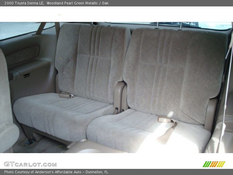 Woodland Pearl Green Metallic / Oak 2000 Toyota Sienna LE