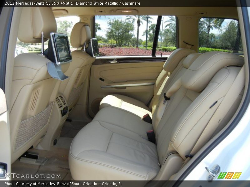 Diamond White Metallic / Cashmere 2012 Mercedes-Benz GL 550 4Matic