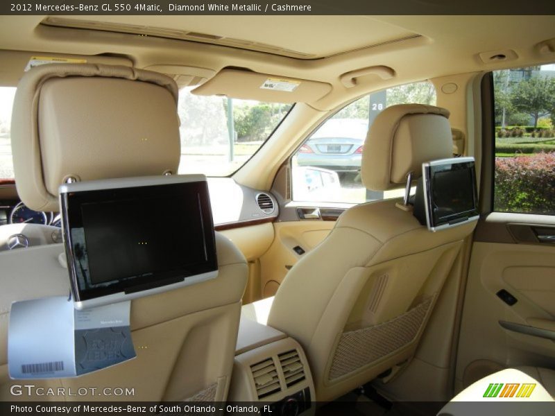 Diamond White Metallic / Cashmere 2012 Mercedes-Benz GL 550 4Matic
