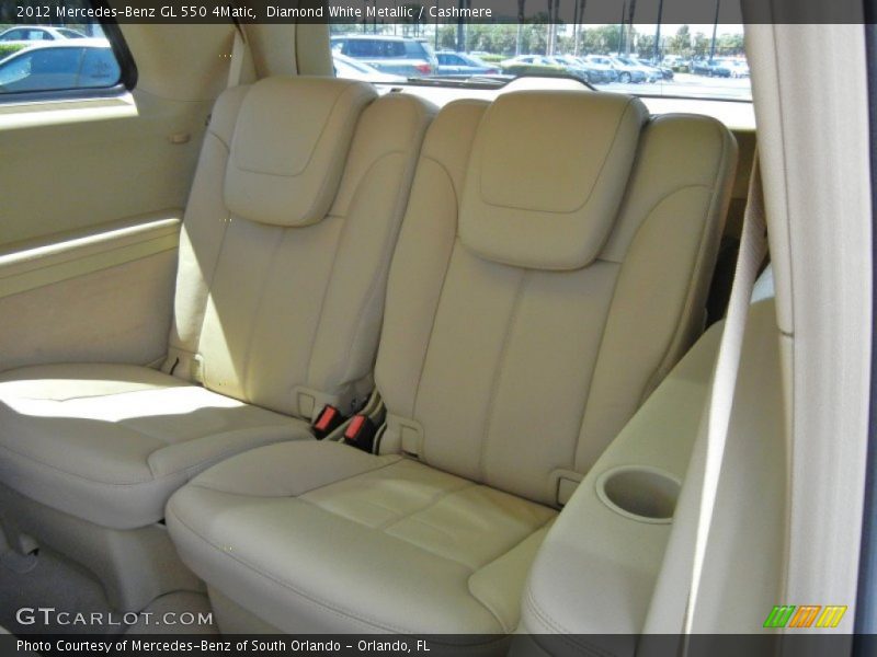 Diamond White Metallic / Cashmere 2012 Mercedes-Benz GL 550 4Matic