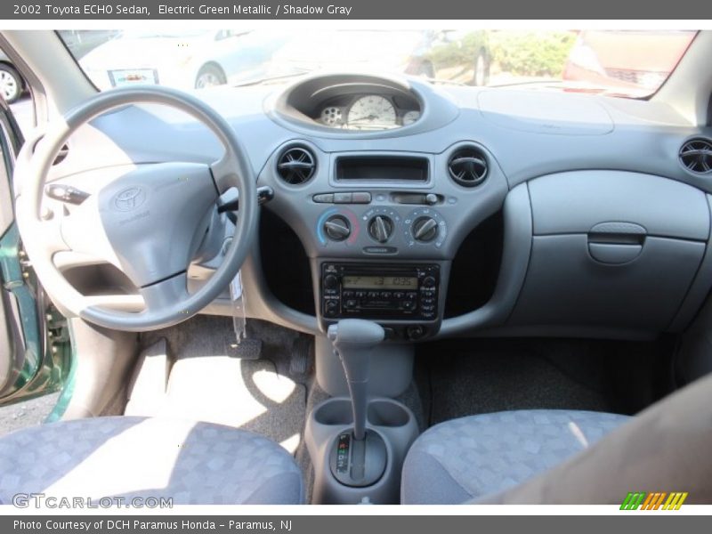 Electric Green Metallic / Shadow Gray 2002 Toyota ECHO Sedan