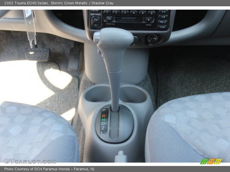Electric Green Metallic / Shadow Gray 2002 Toyota ECHO Sedan