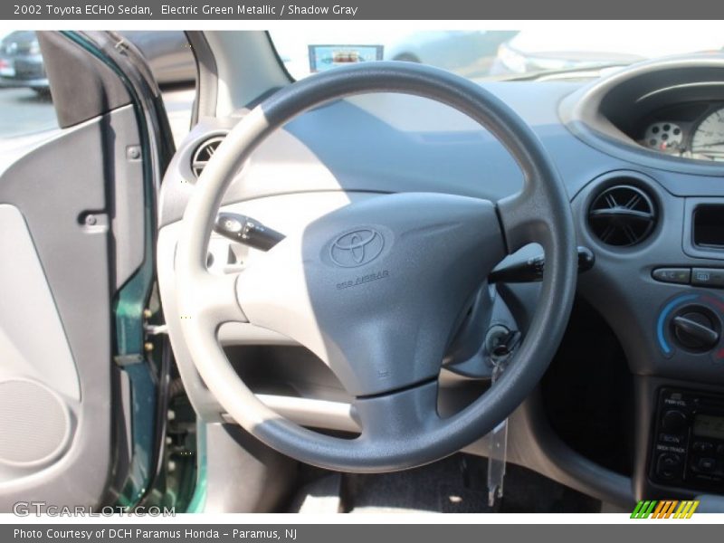Electric Green Metallic / Shadow Gray 2002 Toyota ECHO Sedan
