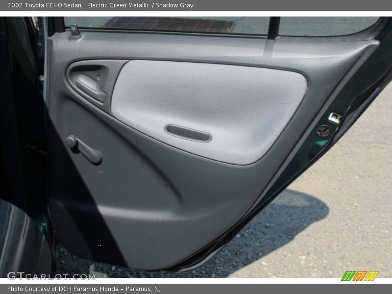 Electric Green Metallic / Shadow Gray 2002 Toyota ECHO Sedan