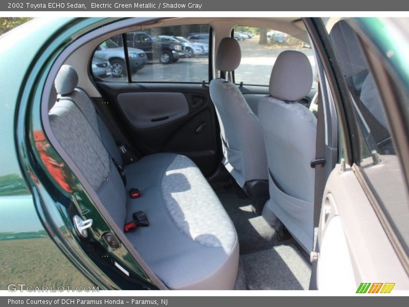 Electric Green Metallic / Shadow Gray 2002 Toyota ECHO Sedan