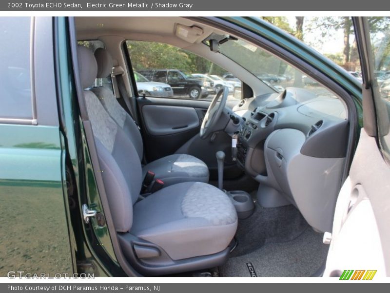 Electric Green Metallic / Shadow Gray 2002 Toyota ECHO Sedan