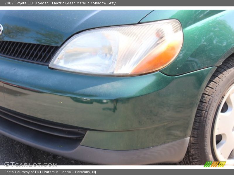 Electric Green Metallic / Shadow Gray 2002 Toyota ECHO Sedan